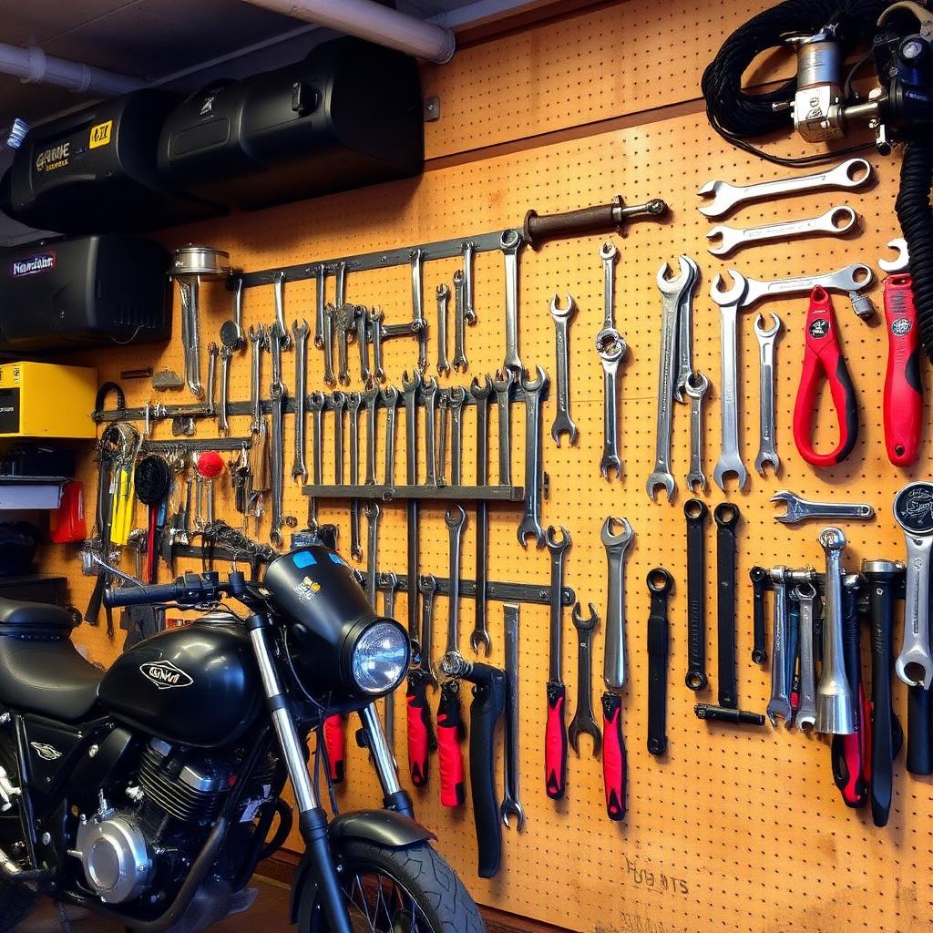 Workshop tool wall